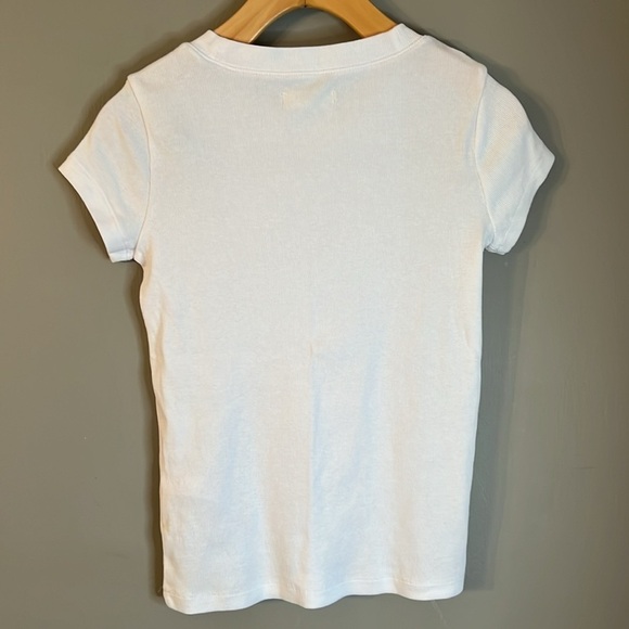 Madewell Supima® Rib Tee Size XXS - Picture 4 of 7